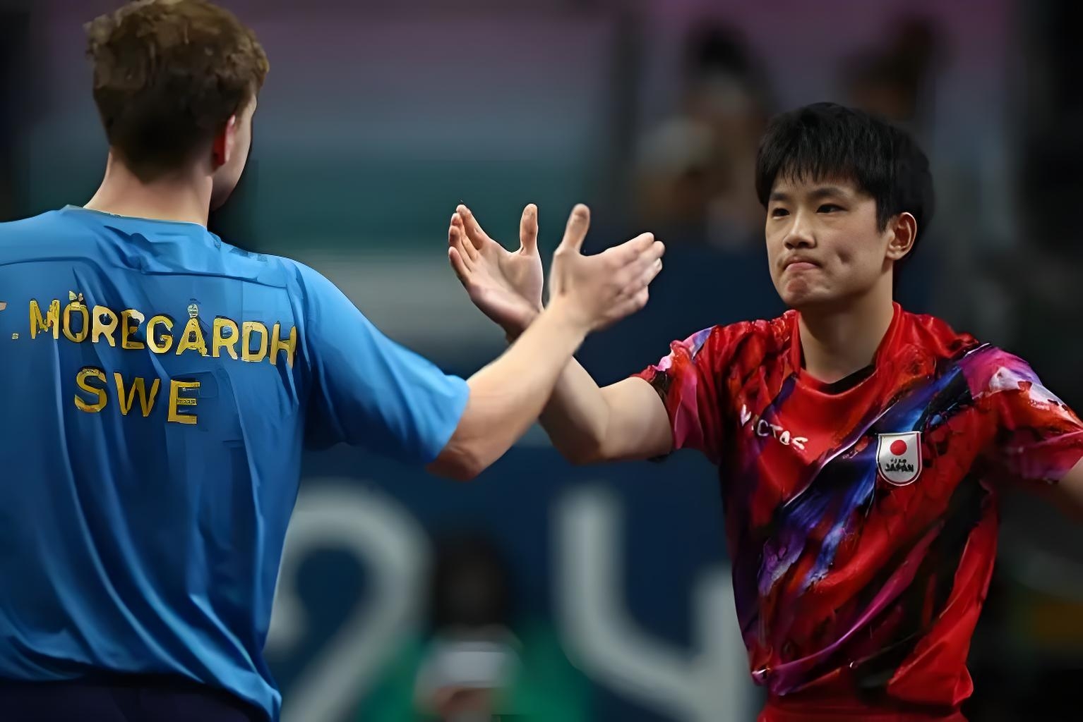 法国队逆转奥地利队,张本智和刷新纪录 法国队逆转奥地利队,张本智和刷新纪录